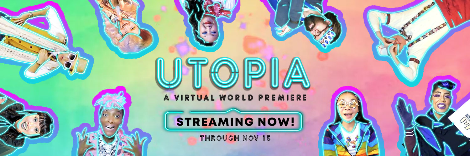 UTOPIA - Virtual World Premiere by Charles L. Mee. Directed by Ariel Craft with Maya Herbsman. In collaboration with RAWDANCE and Creavitiy Explored.